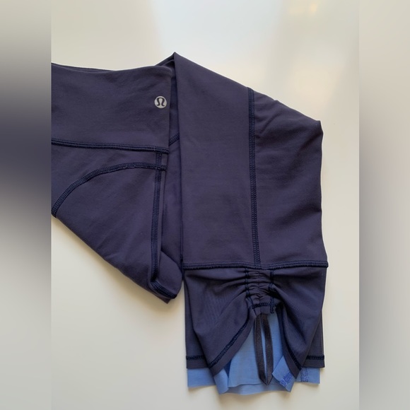 Rare Lululemon Mesh & Ruched Ankles Crop - Picture 6 of 6